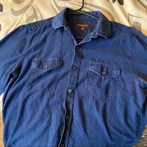 Men’s M Johnston & Murphy Button Western Shirt